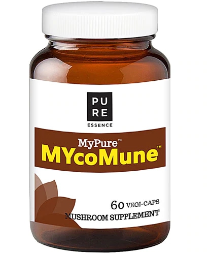 Pure Essence Labs My Pure MYcoMune 500mg - 60 Cápsulas Veganas - Imunidade e Bem-Estar