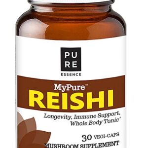Pure Essence Labs MyPure™ Reishi - 500mg - 30 Cápsulas Vegetais