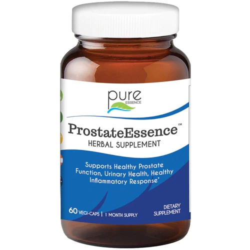 Pure Essence Labs ProstateEssence™ - 60 Vegi-Caps para Saúde da Próstata