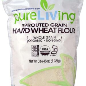 Comprar pure living organic sprouted grain hard wheat flour -- 48 oz preço no brasil flours & meal food & beverages suplementos em oferta wheat flour suplemento importado loja 9 online promoção -