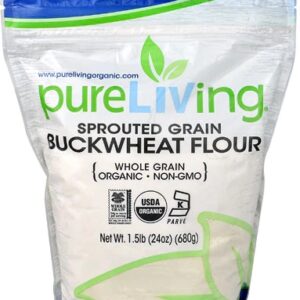 Comprar pure living sprouted grain buckwheat flour organic -- 1. 5 lb preço no brasil buckwheat flour flours & meal food & beverages suplementos em oferta suplemento importado loja 1 online promoção -