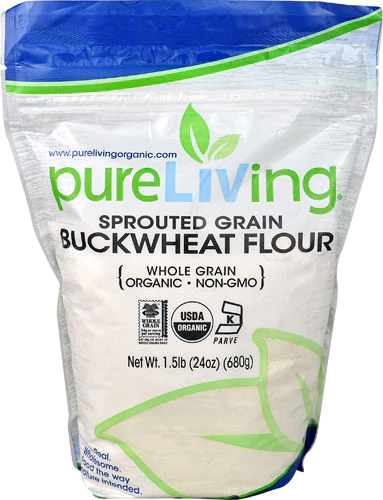 Farinha de Trigo Sarraceno Orgânica Pure Living Germinada 680g
