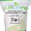Comprar pure living sprouted grain sorghum flour organic -- 1. 5 lb preço no brasil flours & meal food & beverages sorghum flour suplementos em oferta suplemento importado loja 1 online promoção -