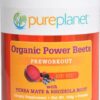 Comprar pure planet organic power beets preworkout -- 20 servings preço no brasil pre-workout sports & fitness suplementos em oferta suplemento importado loja 1 online promoção -