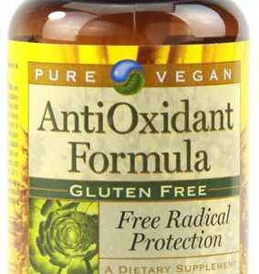 Pure Vegan AntiOxidant Formula Sem Glúten - 90 Cápsulas Vegetarianas