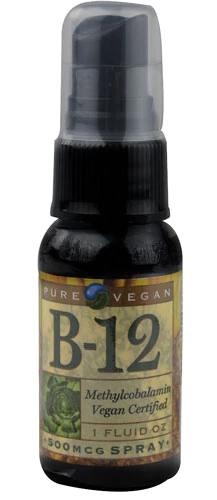 Vitamina B12 Vegana Pure Vegan - 500mcg 30ml | Energia e Bem-Estar Essencial