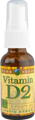 Vitamina D2 Vegana em Spray - 400 UI - 30ml - Pure Vegan