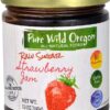 Comprar pure wild oregon raw sugar jam gluten free strawberry -- 12 oz preço no brasil food & beverages jam, jelly, preserves & fruit spread strawberry suplementos em oferta suplemento importado loja 1 online promoção -