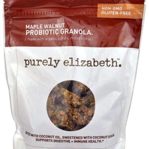 Comprar purely elizabeth probiotic granola gluten free maple walnut -- 8 oz preço no brasil food & beverages granola snacks suplementos em oferta suplemento importado loja 61 online promoção -
