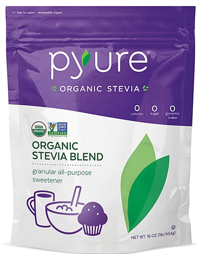 Adoçante Orgânico Pyure Brands Stevia Blend - 454g