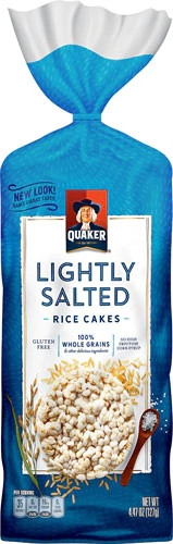 Quaker Rice Cakes Lightly Salted -- 4.47 oz