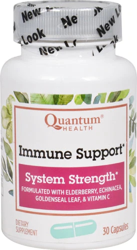 Quantum Health Immune Support System Strength -- 30 Capsules