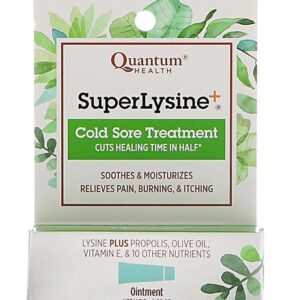 Comprar quantum super lysine + cold sore treatment -- 0. 25 oz preço no brasil cold sores lip care medicine cabinet suplementos em oferta suplemento importado loja 3 online promoção -