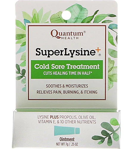 Quantum Super Lysine+ Tratamento Herpes Labial 7g - Alívio Rápido