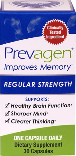 Prevagen™ Quincy Bioscience 30 Cápsulas - Suporte Cognitivo e Bem-Estar