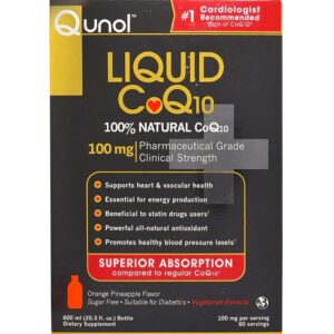 Comprar qunol liquid coq10 orange pineapple -- 100 mg - 20 oz preço no brasil coq10 suporte ao coração tópicos de saúde suplemento importado loja 239 online promoção -