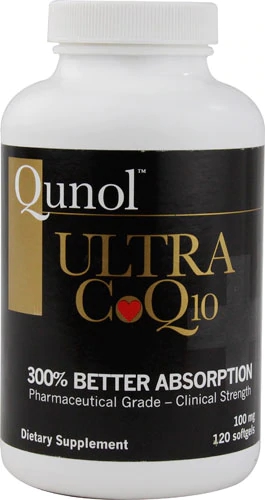 Qunol Ultra CoQ10 -- 100 mg - 120 Softgels