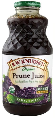 Suco Orgânico de Ameixa R.W. Knudsen Family 946ml - Sabor e Bem-Estar Natural