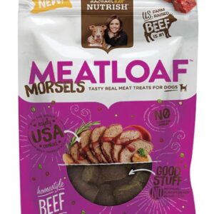 Petiscos para Cães Rachael Ray Nutrish Meatloaf Morsels Homestyle Beef 340g