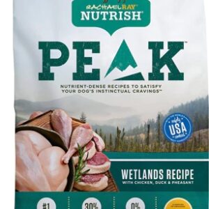 Ração Rachael Ray Nutrish Peak Cordeiro, Pato e Faisão 10.4kg para Cães Adultos