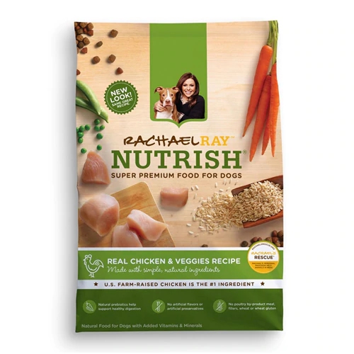 Ração Rachael Ray Nutrish Super Premium Cão Frango e Vegetais - 6.35kg