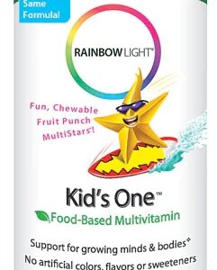 Rainbow Light Kids One Multivitamínico Mineral Sabor Frutas Tropicais 30 Comprimidos Mastigáveis