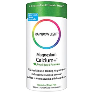 Comprar rainbow light magnesium calcium plus™ -- 180 tablets preço no brasil calcium calcium & magnesium complex minerals suplementos em oferta vitamins & supplements suplemento importado loja 51 online promoção -