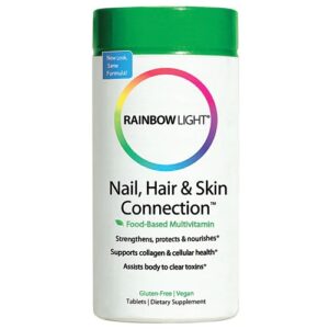 Comprar rainbow light nail hair and skin connection™ -- 60 tablets preço no brasil borage herbs & botanicals nails, skin & hair suplementos em oferta suplemento importado loja 45 online promoção -