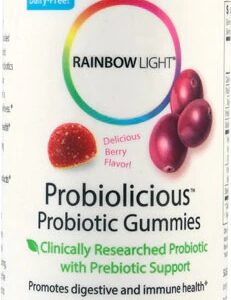 Comprar rainbow light probiolicious™ probiotic gummies berry -- 50 gummies preço no brasil probiotics probiotics for children suplementos em oferta vitamins & supplements suplemento importado loja 55 online promoção -