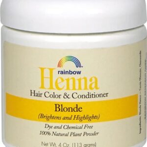 Comprar rainbow research henna hair color and conditioner blonde -- 4 oz preço no brasil beauty & personal care hair care hair color suplementos em oferta temporary suplemento importado loja 49 online promoção -