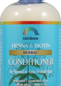Condicionador Capilar Rainbow Research Henna e Biotina 237ml - Fortalecimento e Brilho Natural