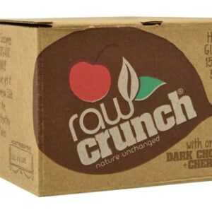 Comprar raw crunch bars dark chocolate & cherries -- 12 bars preço no brasil bars food & beverages fruit bars suplementos em oferta suplemento importado loja 71 online promoção -