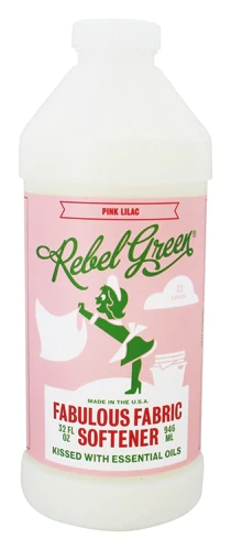 Amaciante de Tecido Rebel Green Pink Lilac 946ml - Perfume Suave e Cuidado Ecológico