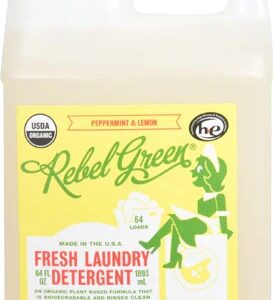 Comprar rebel green fresh laundry detergent peppermint & lemon -- 64 fl oz preço no brasil laundry laundry detergent natural home suplementos em oferta suplemento importado loja 25 online promoção -