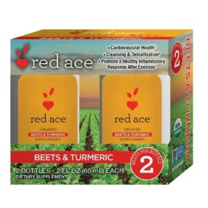Comprar red ace organic beets & turmeric shot -- 2 bottles preço no brasil diet products drinks energy shots suplementos em oferta suplemento importado loja 3 online promoção -