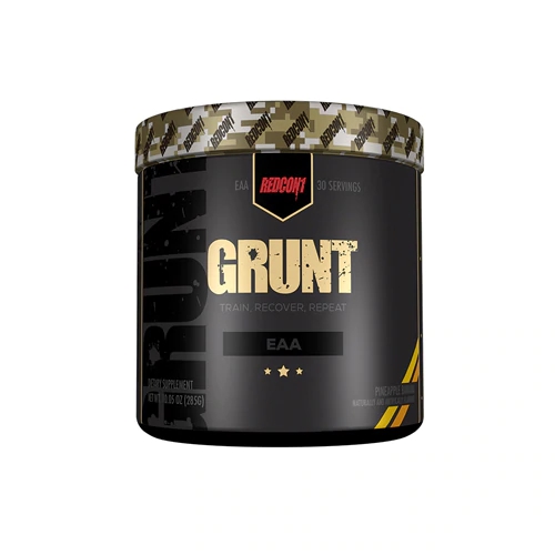 Redcon1 Grunt EAA Sabor Abacaxi com Banana - 30 Porções - Essenciais para Recuperação Muscular