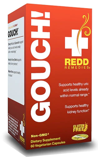 Redd Remedies Goutch!™ - 60 Cápsulas Vegetarianas para o Bem-Estar Renal