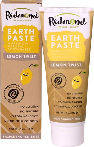 Pasta de Dente Natural Earthpaste Lemon Twist Redmond - 113g