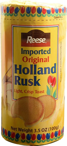 Biscoito Reese Holland Rusk Toast - 100g - Tradicional