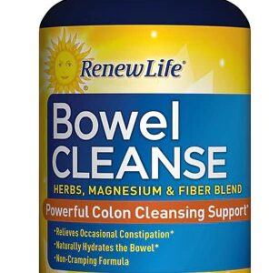 Renew Life Adult Cleanse - Limpeza Intestinal Orgânica - 150 Cápsulas Vegetais