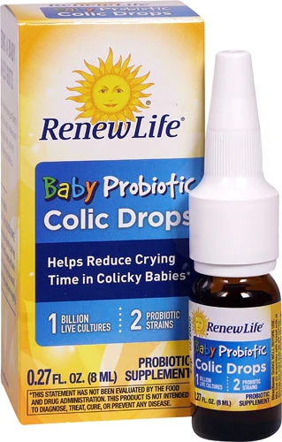 Renew Life Baby Probiótico para Cólicas - 8ml (0.27 fl oz)