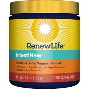 Renew Life IntestiNew™ Suplemento para Saúde Digestiva - Sem Glúten - 162g (30 dias)