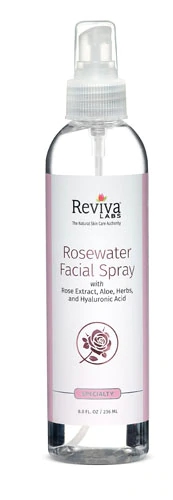 Spray Facial Reviva Labs com Água de Rosas - 237ml (8 fl oz)