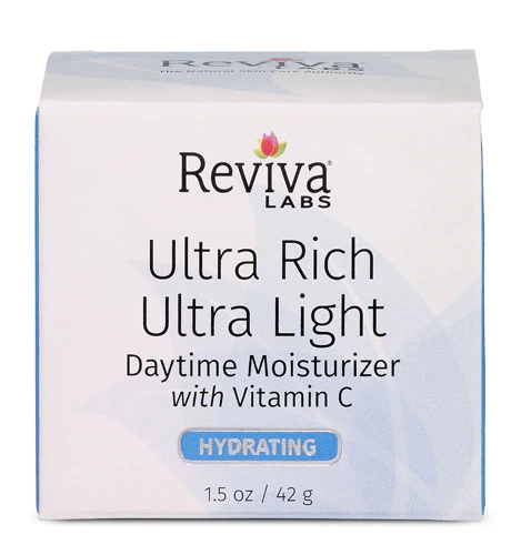 Reviva Labs Ultra Rich Ultra Light Daytime Moisturizer with Vitamin C -- 1.5 oz