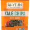 Comprar rhythm superfoods kale chips zesty nacho -- 2 oz preço no brasil chips food & beverages kale chips snacks suplementos em oferta suplemento importado loja 1 online promoção -