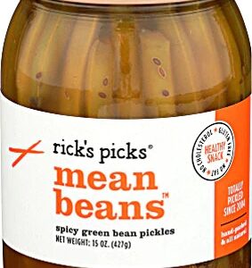 Comprar rick's picks mean beans spicy green bean pickles -- 15 oz preço no brasil condiments food & beverages pickles suplementos em oferta suplemento importado loja 3 online promoção -