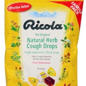 Comprar ricola natural herb cough drops original -- 50 drops preço no brasil cold & flu cough medicine cabinet suplementos em oferta suplemento importado loja 15 online promoção -