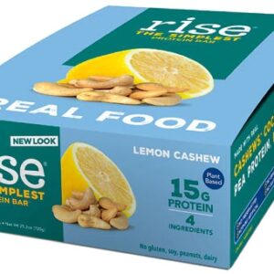 Comprar rise foods plant protein 15g bar gluten free lemon cashew -- 12 bars preço no brasil sports & fitness sports bars suplementos em oferta suplemento importado loja 29 online promoção -