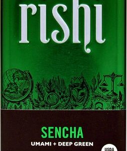 Chá Verde Orgânico Rishi Sencha Folhas Soltas 60g - Sabor Puro e Benefícios Naturais