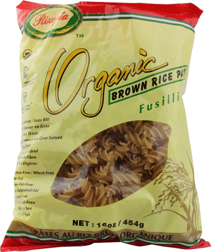 Macarrão Integral de Arroz Orgânico Rizopia Fusilli - 454g